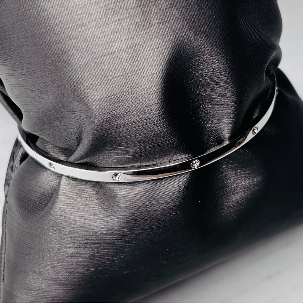 Swarovski Silver Crystal Bangle - image 3